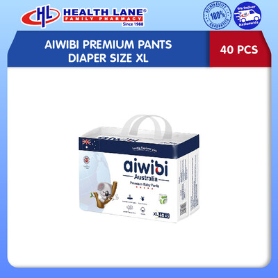 AIWIBI DIAPERS PANTS (40'S) (LARGE PACK) - XL